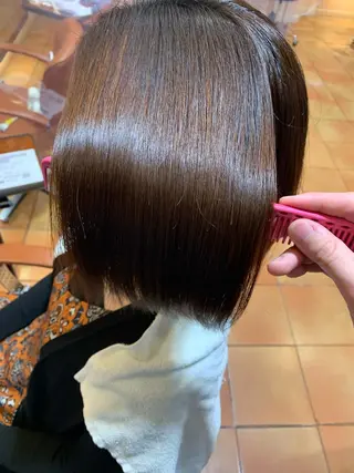 ショート パーマ morio from london所属・🎉骨格矯正カット ばば　としまさのヘアスタイル