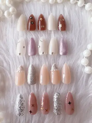 ネイル kao  パラジェル スカルプ/長さだしのネイルデザイン