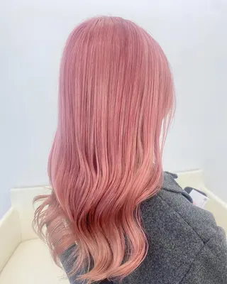 セミロング カラー 🌈haru🌻 藤沢ハイトーン🌈のヘアスタイル