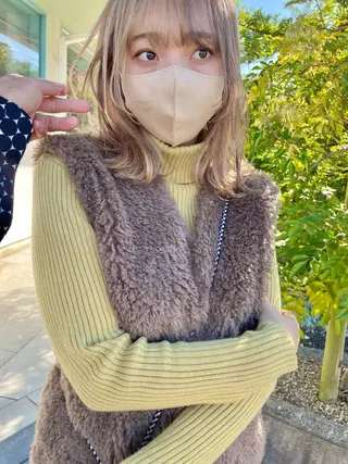 セミロング Lit所属・Lit.豊橋 夏目のヘアスタイル