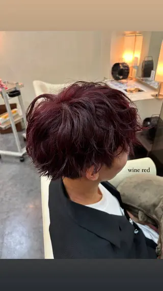 カラー 杉山 夏音のヘアスタイル