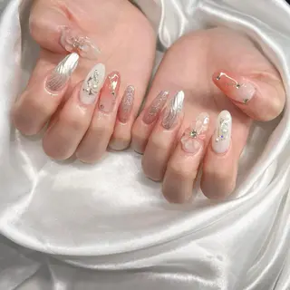 ネイル Lee Nails チップ長さだし専門店のネイルデザイン