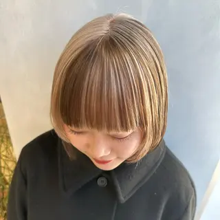 カラー デザインカラー/パー マ🦖外岡咲希🦖のヘアスタイル