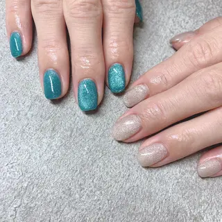 カラー ネイル Cozy_ ilumのネイルデザイン