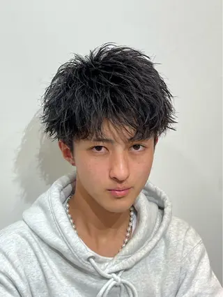 ショート ✂️メンズサロン✂️ SHINE✨浅野士稀のヘアスタイル