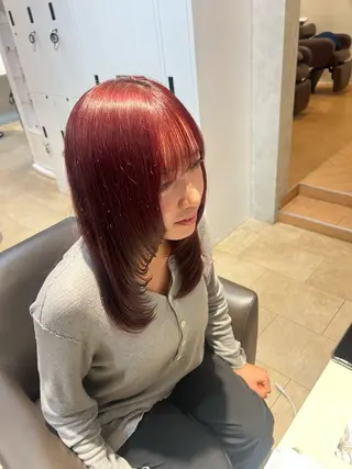 ロング カラー niina /艶髪指名NO.1のヘアスタイル