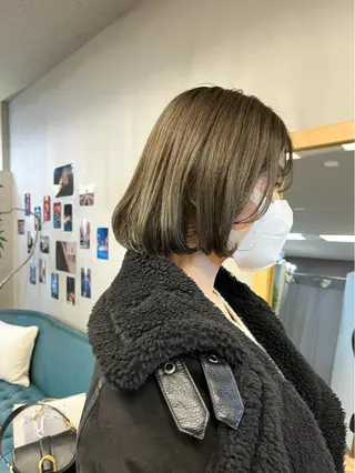 ミディアム esu西梅田所属・ena/ブリーチなし 透明感・レイヤー🎀のヘアスタイル