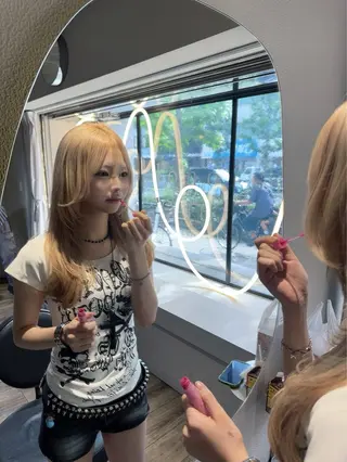 ロング 透明感カラー/レイ ヤーカット/KaHoのヘアスタイル