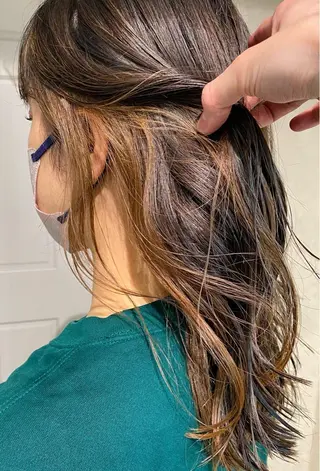 カラー お洒落カジュアル🍃 まなとのヘアスタイル