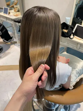 ロング HARUKI MINATO JAPAN　東京店所属・川田大輝 ナチュラル モード/表参道のヘアスタイル