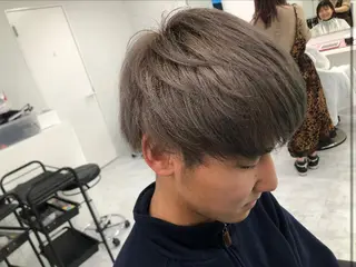 カラー メンズ BABY 艶髪暗髪ヘア💖達人のヘアスタイル