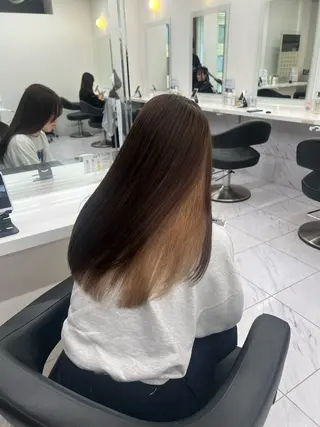 ロング カラー 韓国レイヤーカット /REIのヘアスタイル