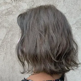 ミディアム カラー プルエクステ 🖤MIYUのヘアスタイル