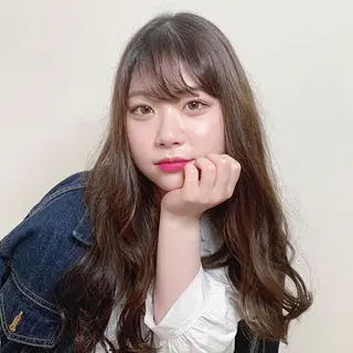 ロング 福森 みずきのヘアスタイル