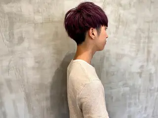 ショート カラー メンズ ill副店長 立和田純也のヘアスタイル