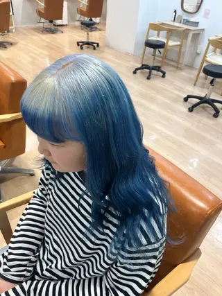 セミロング カラー ERII /伏見・栄 カットモデル募集中!のヘアスタイル