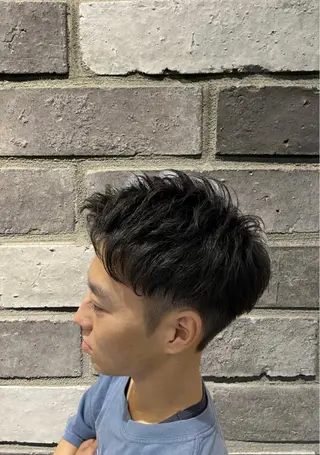 ショート パーマ メンズ 🌿ヤマグチ ユウキ🌿のヘアスタイル