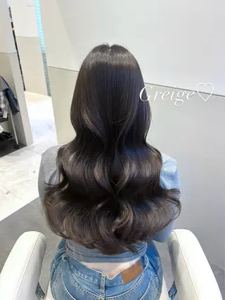 ロング カラー 🩷韓国ヘア/ヨシン モリ🩷Maikaのヘアスタイル