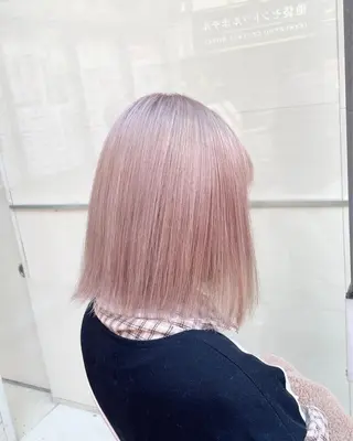 ショート カラー 🪄池袋ハイトーン 🪄ブリーチカラーのヘアスタイル