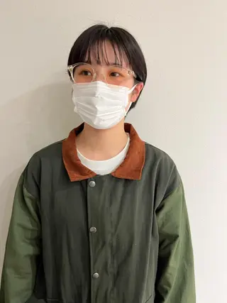 ショート メンズハイトーン/栄 /イトウタケルのヘアスタイル