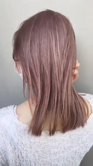 ロング ୨୧柔らかいカラー nozomi ୨୧のヘアスタイル