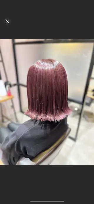 ミディアム 森 いずなのヘアスタイル