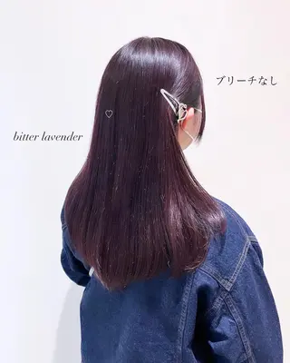 セミロング RIKO👼🏻💓 韓国ガーリーのヘアスタイル