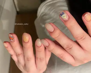 ネイル Spiky とうげ ふうかのネイルデザイン