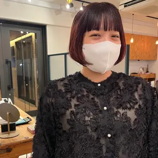 カラー 暖色/パーマ 🌼クニトウメイのヘアスタイル