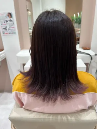 セミロング カラー afrodite 〈京橋〉Riyuのヘアスタイル