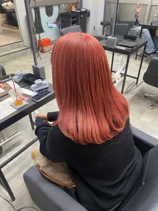 カラー 𝗮𝘆𝘂𝗺𝗶 ハイトーン🎀のヘアスタイル