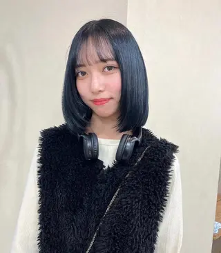 ミディアム カラー 似合わせ/美髪カラー /カンナのヘアスタイル