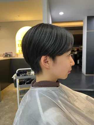 ショート 長尾 みのりのヘアスタイル