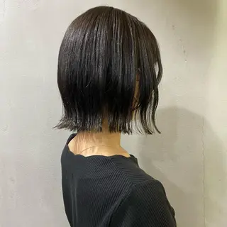 ショート ボブ/パーマ ミヒラケイタのヘアスタイル