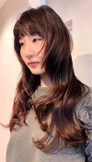 セミロング 🍈yurina 福岡/パーマ🍈のヘアスタイル