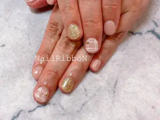 ネイル ネイルリボン 石田のネイルデザイン