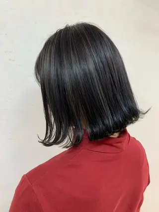 ショート 透明感ハイライト◎ 伊藤夏海のヘアスタイル