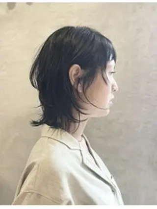 ミディアム パリジェンヌ☆カット カラー✨熊澤麻凜のマツエク・マツパデザイン