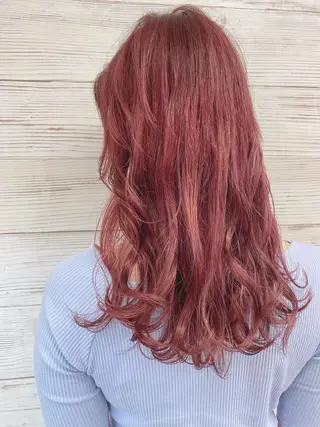 セミロング カラー ヘアアレンジ LAVENDIA Azabu所属・LAVENDIA 初音のヘアスタイル