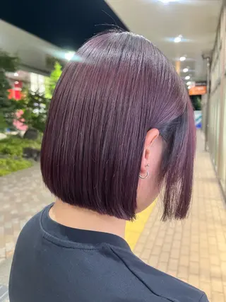 ショート カラー 加藤 奈菜のヘアスタイル