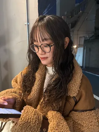 ロング パーマ パーマ/ボブ /レイヤー チヒロのヘアスタイル