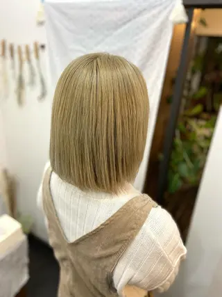 ミディアム カラー ARK 武藤のヘアスタイル