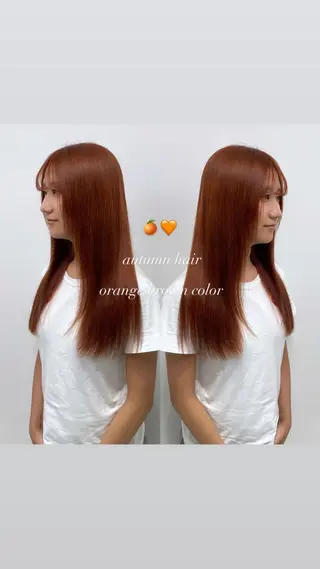 セミロング CHAiL所属・カラーエクステ koukiのヘアスタイル