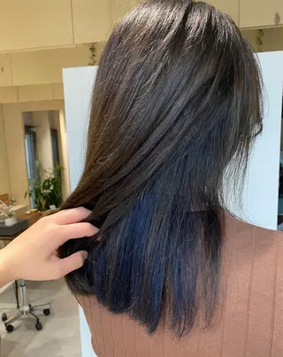 ロング カラー 🕶️佐藤 海李🐏のヘアスタイル