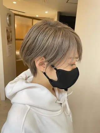 ショート Chere rosso所属・✨頭身浴無料 -chere-金剛店のヘアスタイル