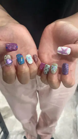 ネイル 平野葵🎀 hair/nailのネイルデザイン