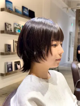 ショート FERiCIA所属・ウルフカット/ 今川尚睦のヘアスタイル