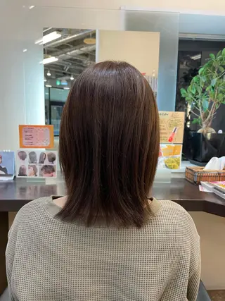 セミロング friend's麻生店所属・吉田 未来のヘアスタイル