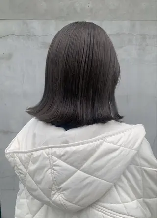 ミディアム カラー ヘアアレンジ yuka .のヘアスタイル