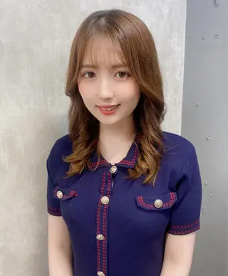 セミロング XYZ所属・縮毛矯正/髪質改善 韓国風/MIKIYAのヘアスタイル